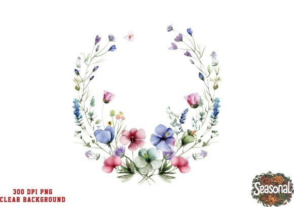 Download Watercolor Spring Wildflower Clipart - Premium Resources