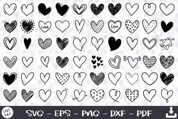 Download 60 Doodle Heart Svg, Sketch Heart Svg - Heart Collection